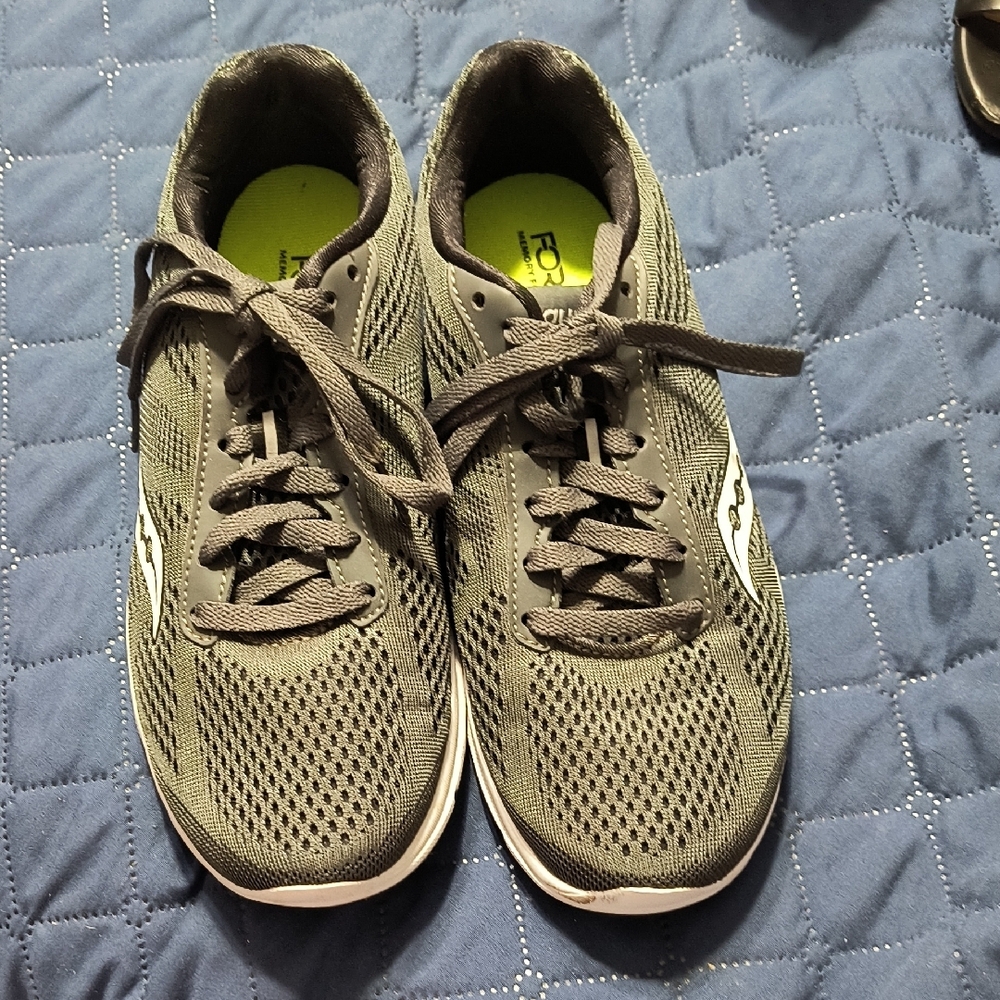 Saucony Gray Athletic Shoes